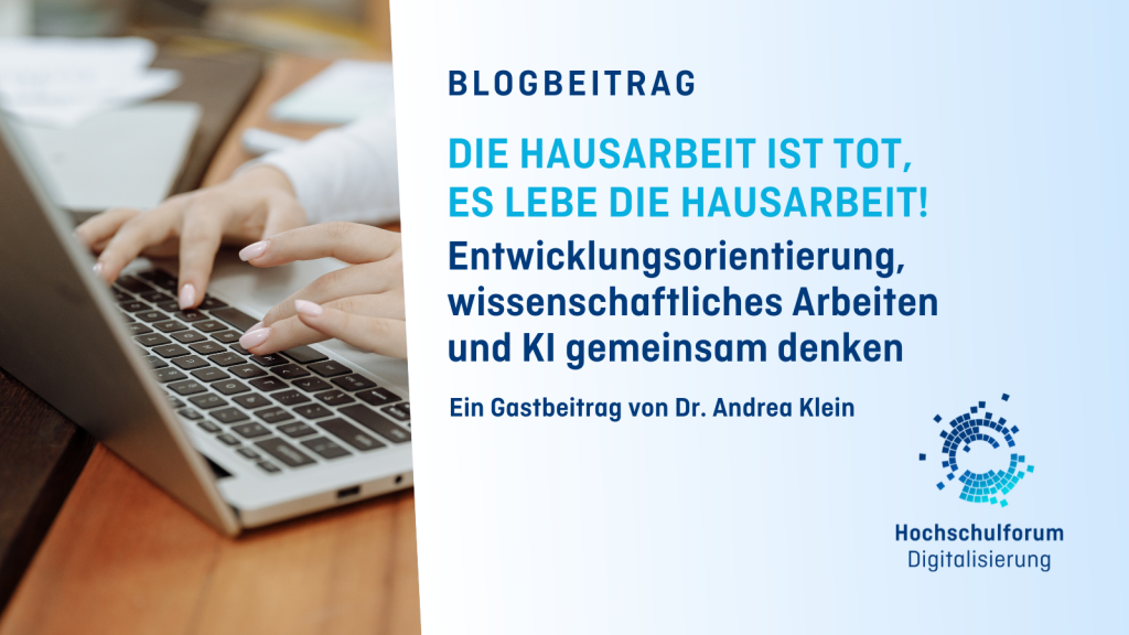 KI in der Lehre Die Hausarbeit ist tot, es lebe die Hausarbeit!